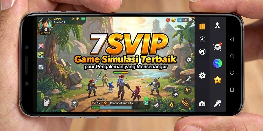 Gameplay <strong>7SVIP</strong> menampilkan dunia simulasi yang menarik dan interaktif.