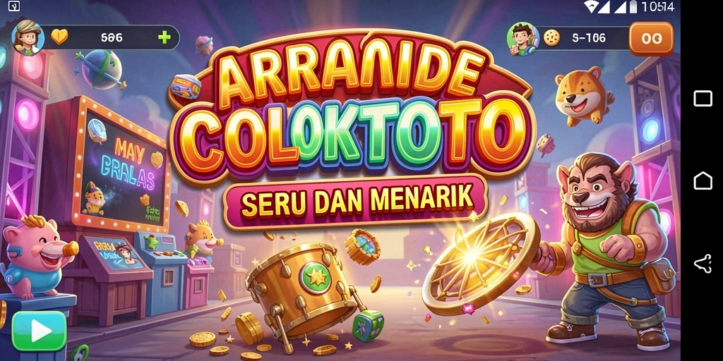 Screenshot gameplay COLOKTOTO yang atraktif dan penuh aksi.
