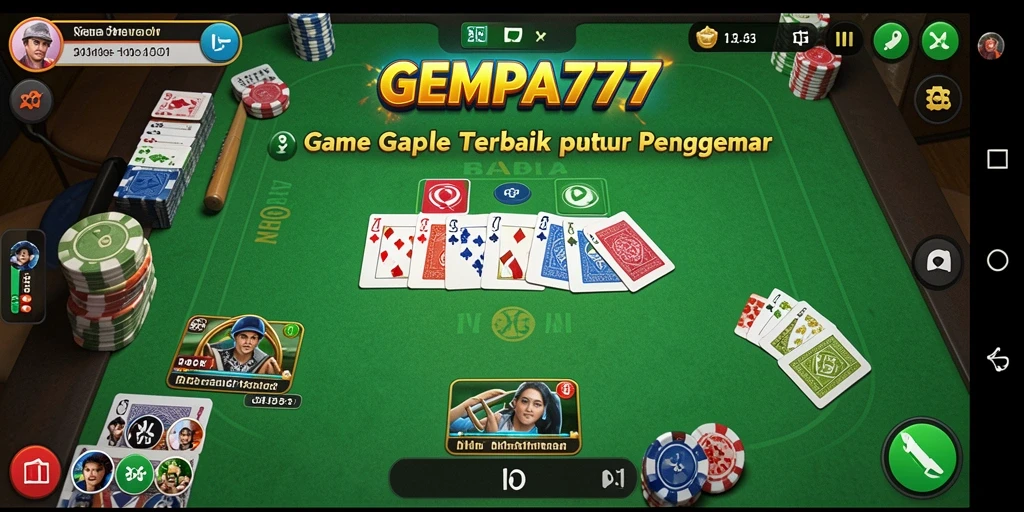 Tampilan gameplay GEMPA777 yang menarik dan interaktif.