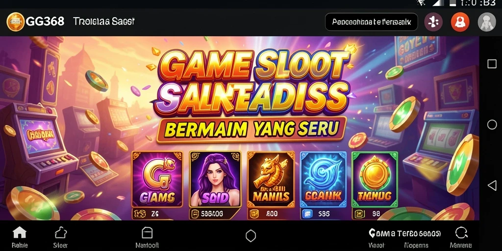 Gameplay slot yang seru dan mengasyikkan di GG368.