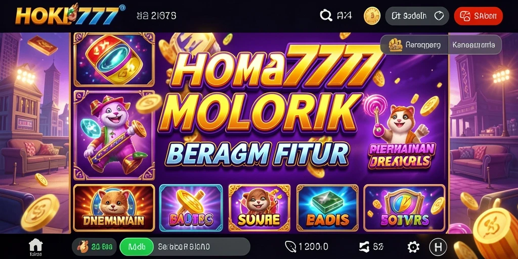 Screenshot HOKI777 menampilkan keseruan bermain slot yang mengasyikkan.