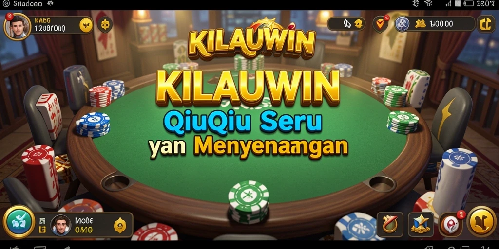 Screenshot KILAUWIN menampilkan keseruan bermain QiuQiu.