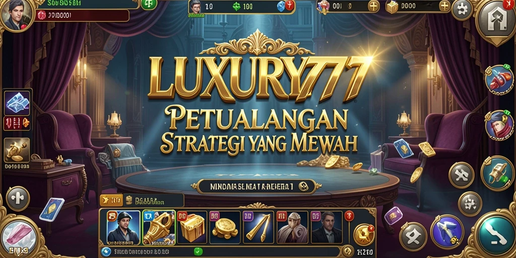Tampilan screenshot utama LUXURY777 menampilkan pertempuran strategis yang mendebarkan.