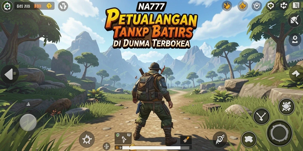 Tampilan gameplay NA777 yang menakjubkan di dunia terbuka.