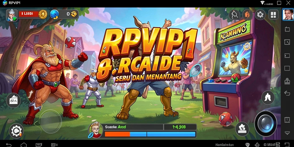 Tampilan gameplay RPVIP1 yang seru dan penuh aksi.