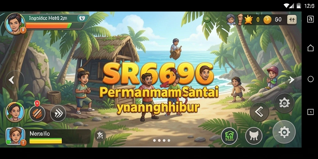 Screenshot SR6666 menampilkan gameplay santai yang menghibur.