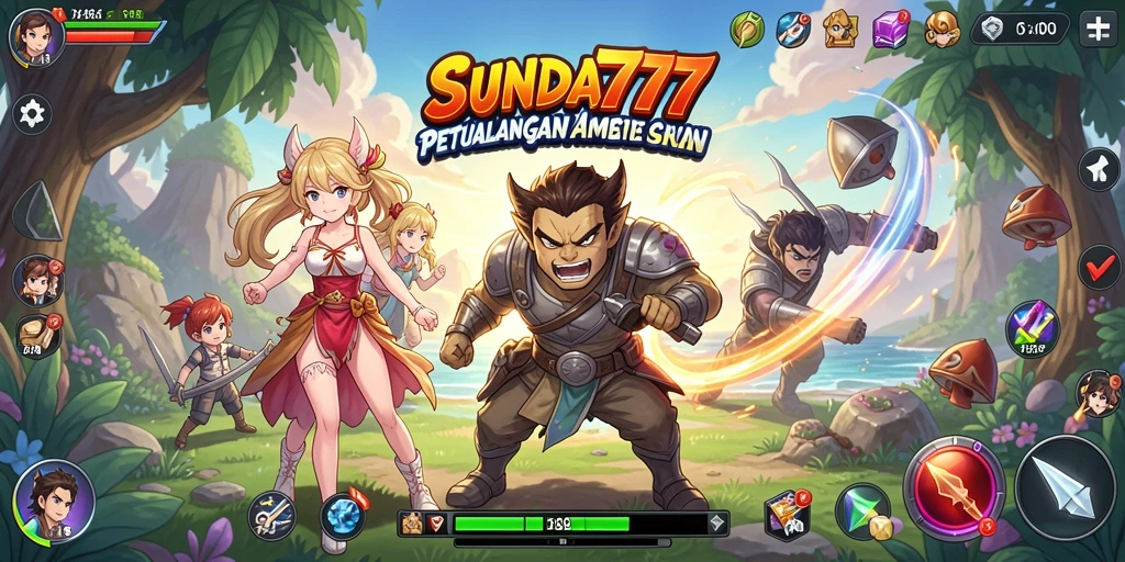 Tampilan gameplay SUNDA777 yang menarik dan penuh aksi.