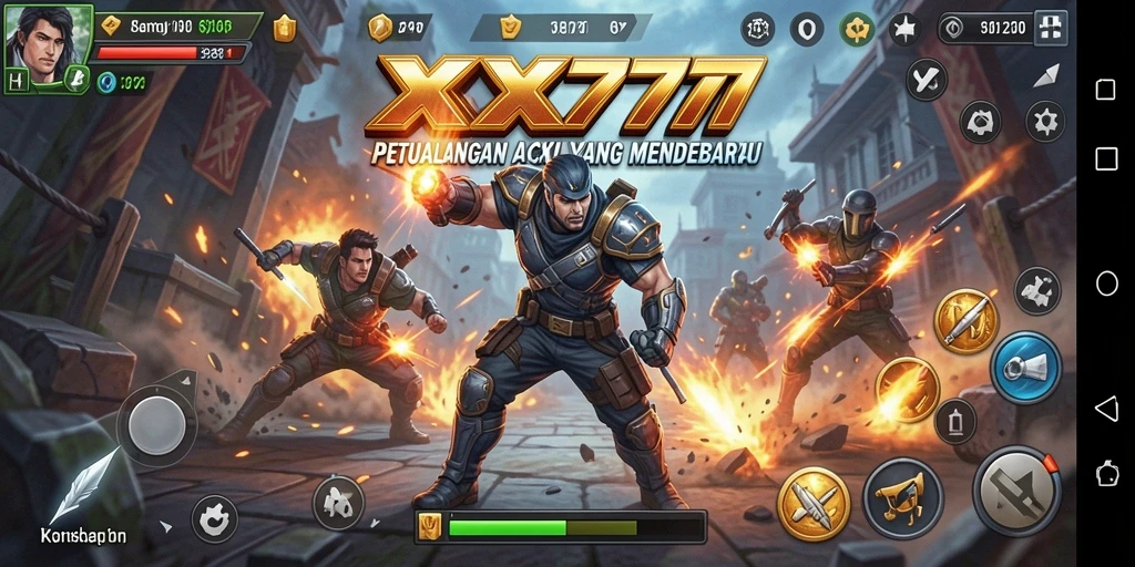 Tampilan gameplay XXX777 yang memukau dan penuh aksi.